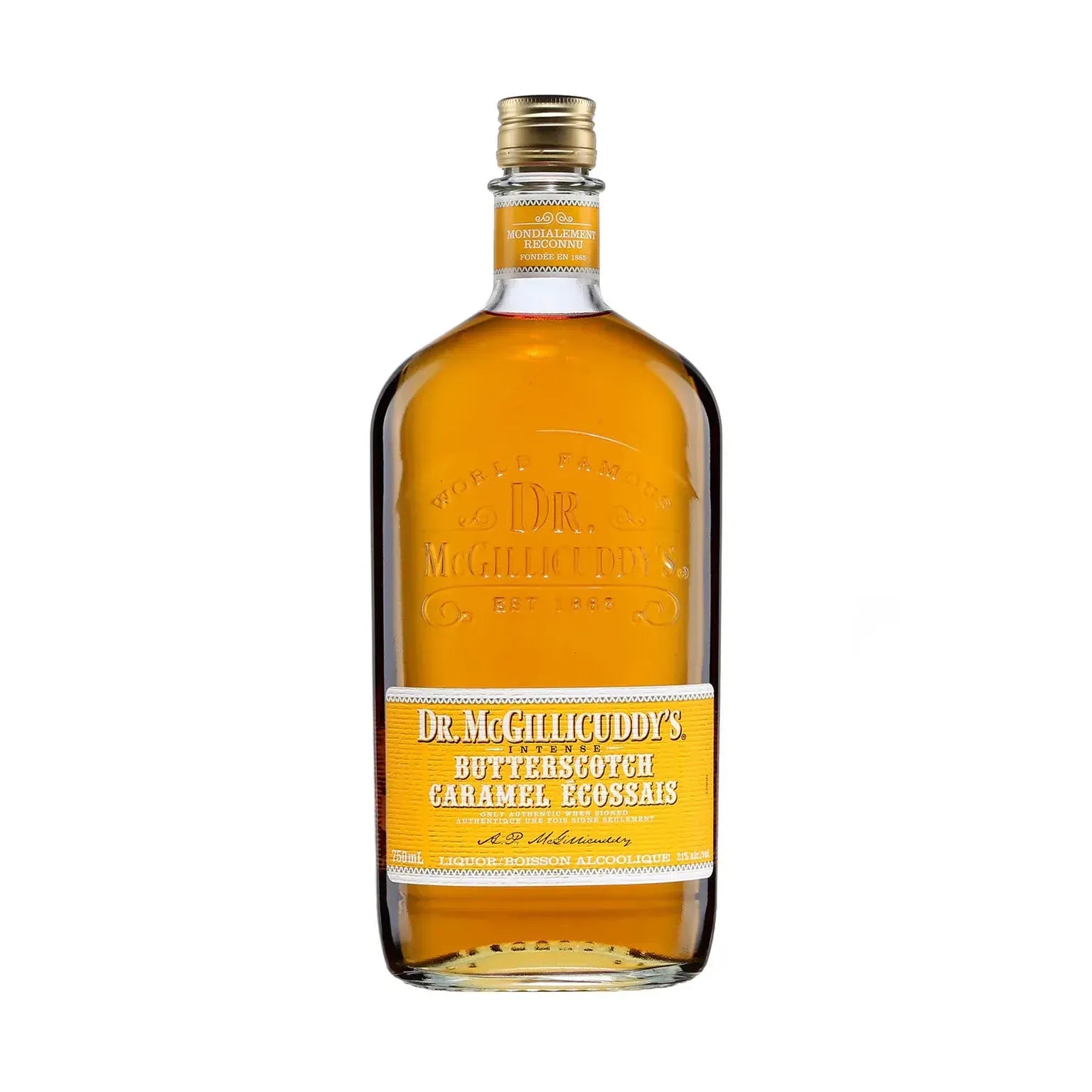 Dr. McGillicuddy's Intense Butterscotch Schnapps Liqueur