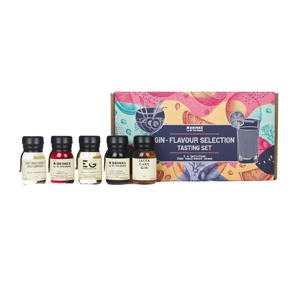 Drinks by the Dram The Gin Flavour Tasting Set 5 x 30ml