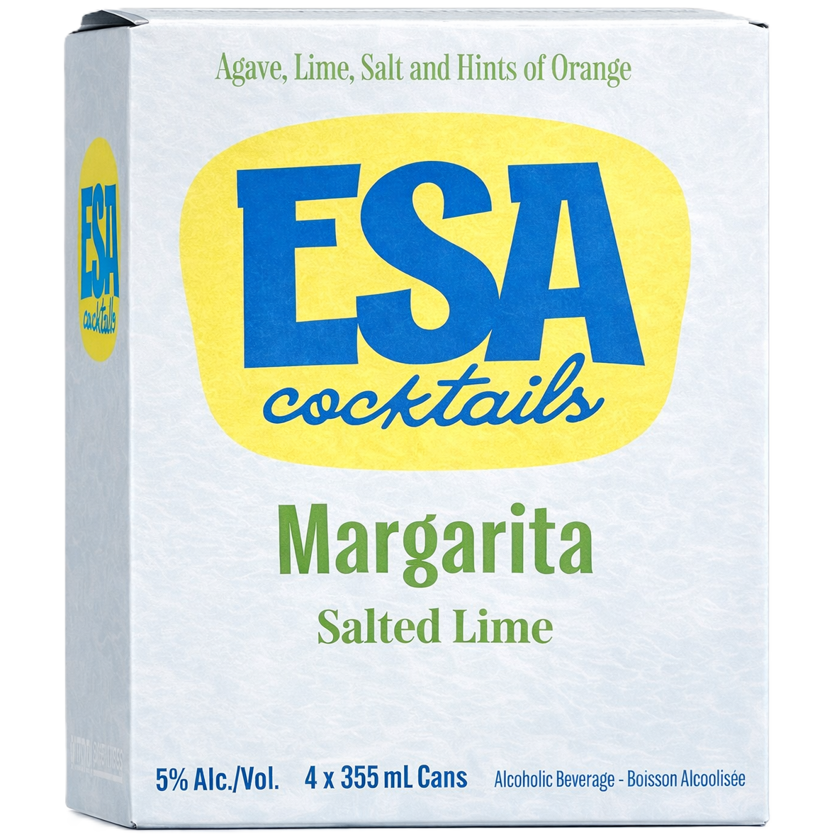 ESA Cocktails Margarita Salted Lime 4 Cans