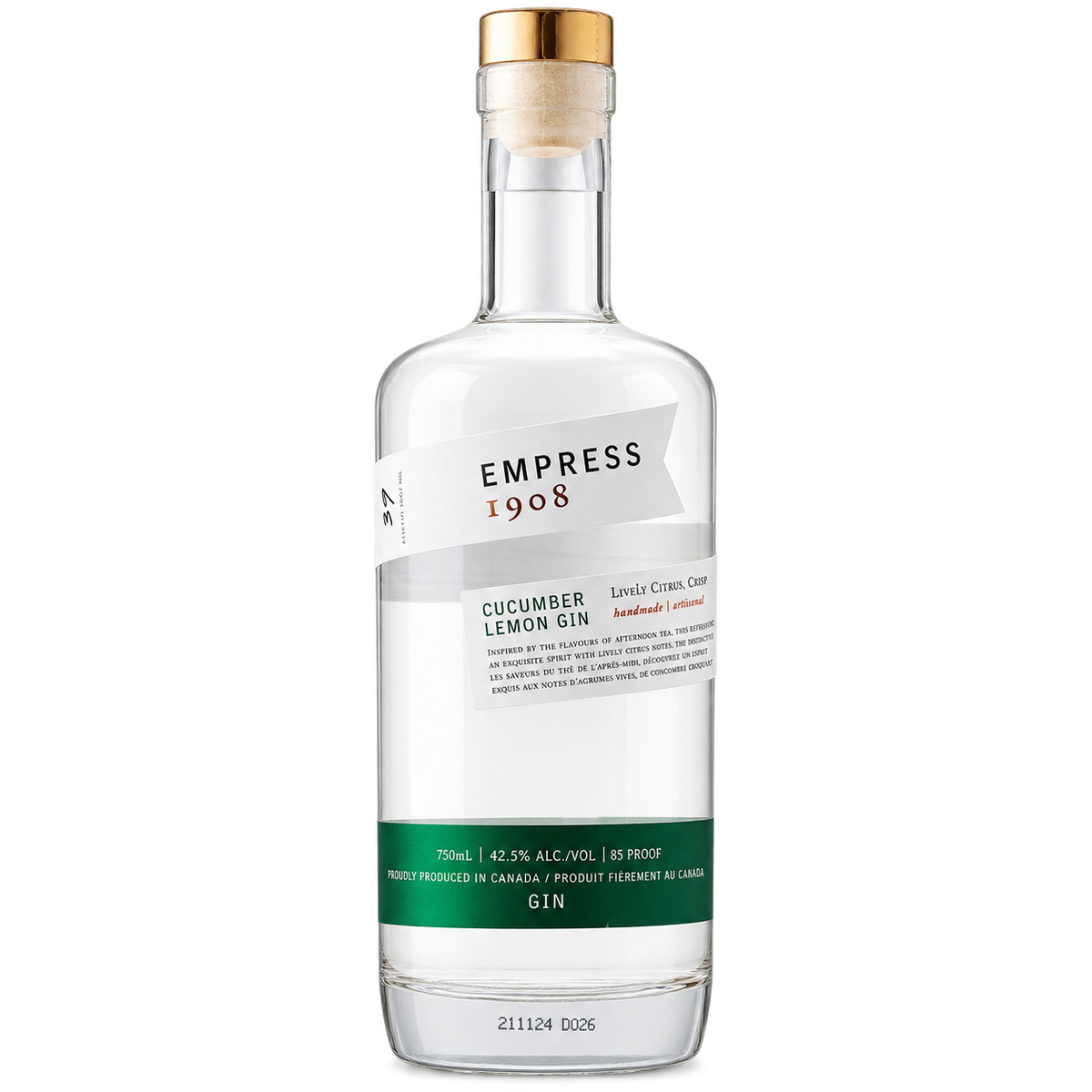 Empress 1908 Cucumber Lemon Gin
