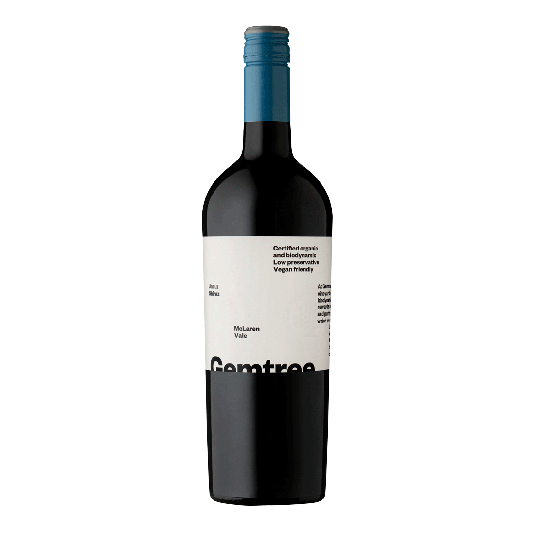 Gemtree Shiraz Uncut 750ml