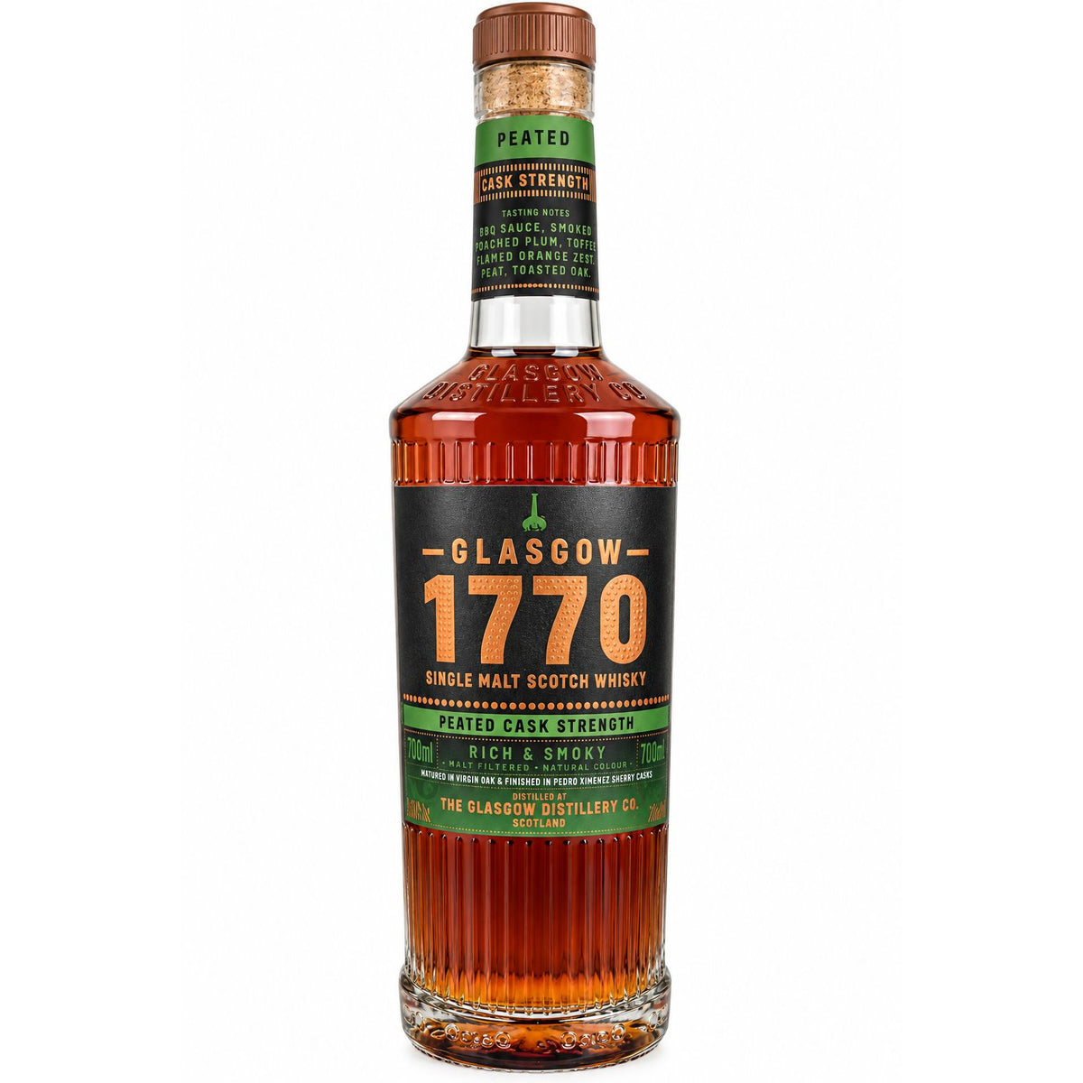 Glasgow 1770 Peated Cask Strength Batch 01