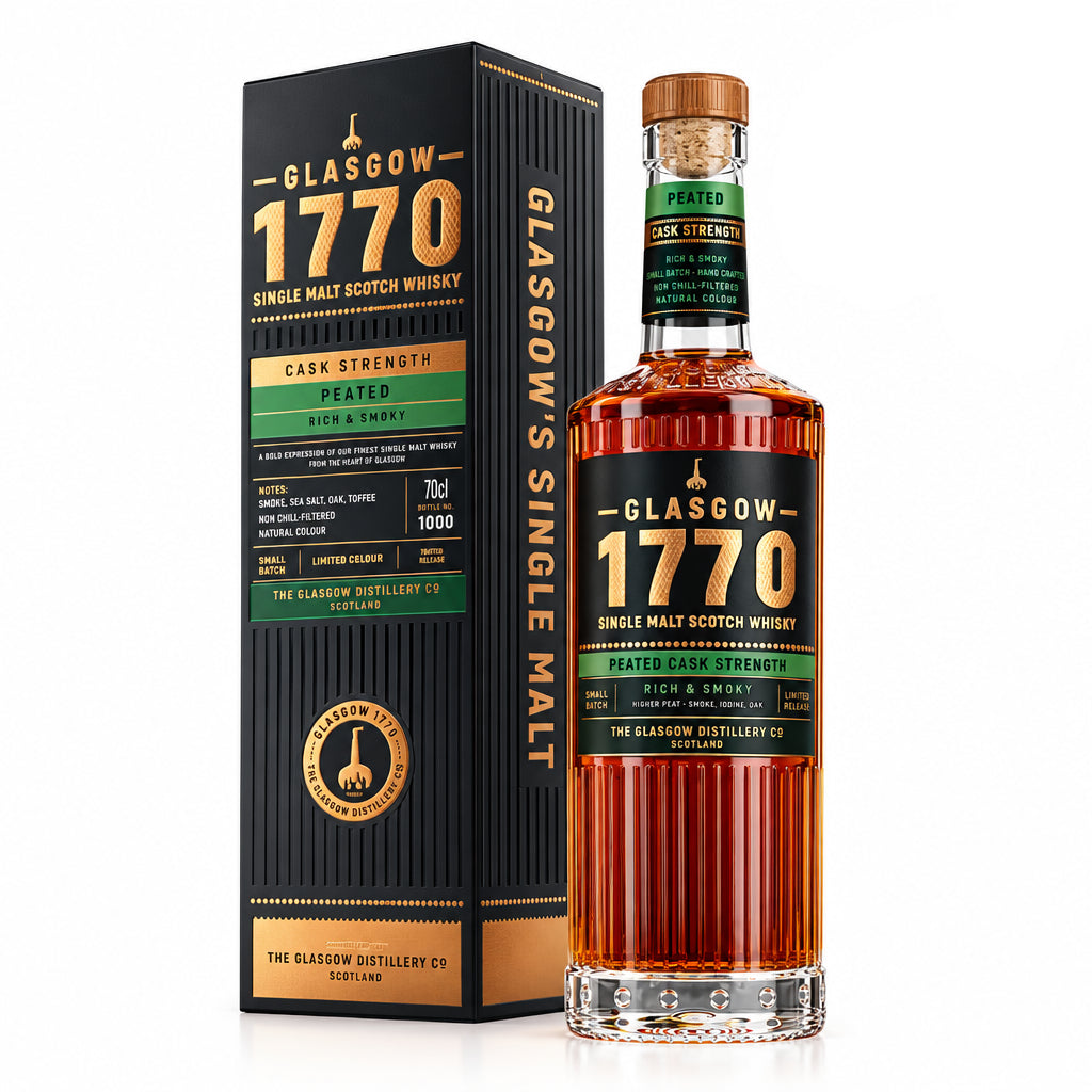 Glasgow 1770 Peated Cask Strength Batch 01