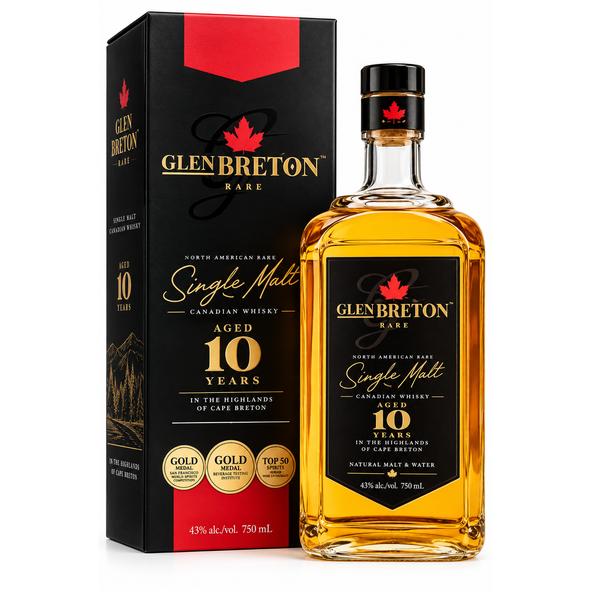Glen Breton Rare Canadian Single Malt Whisky