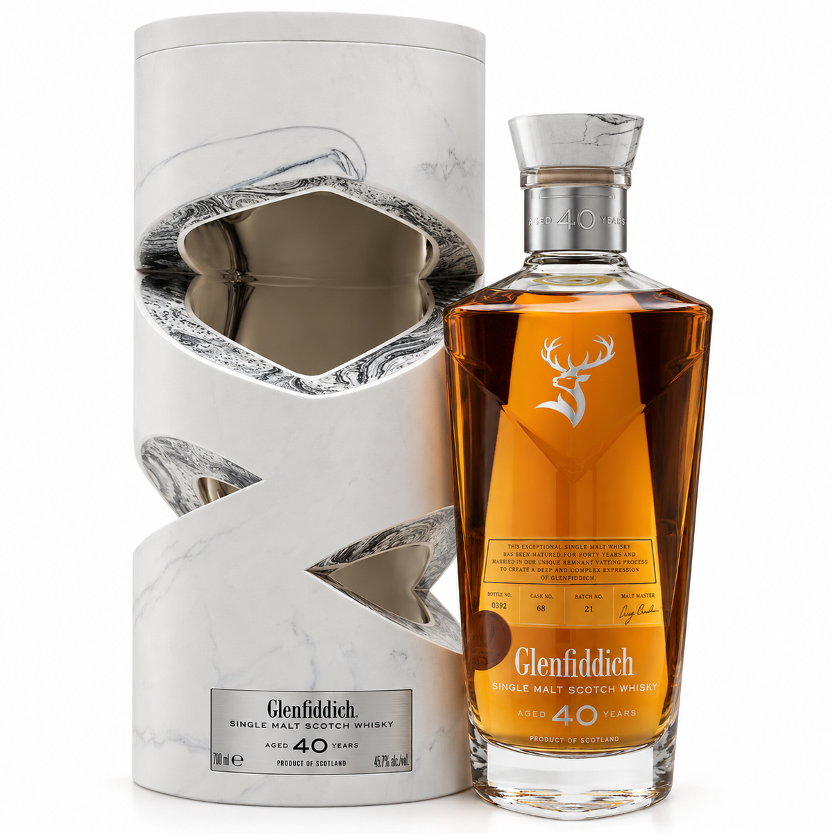 Glenfiddich 40 Year Old Cumulative Time