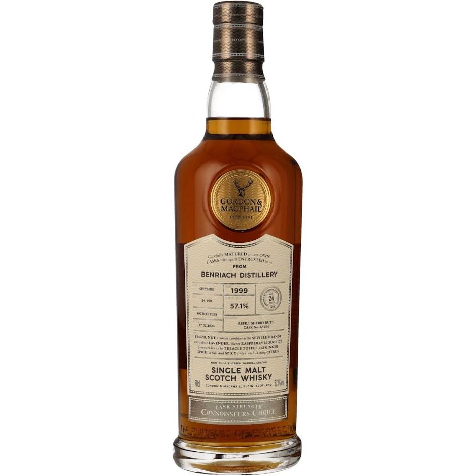 Gordon & MacPhail Connoisseur's Choice Benriach 1999 Cask #63204