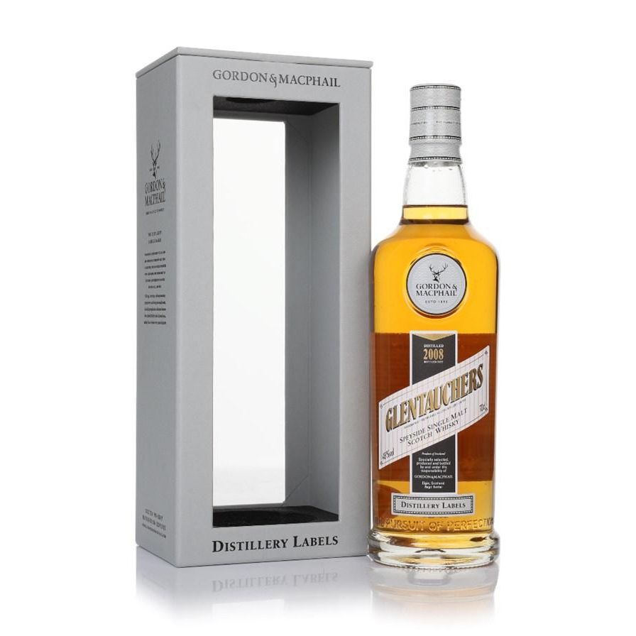 Gordon & MacPhail Distillery Labels Glentauchers 2008