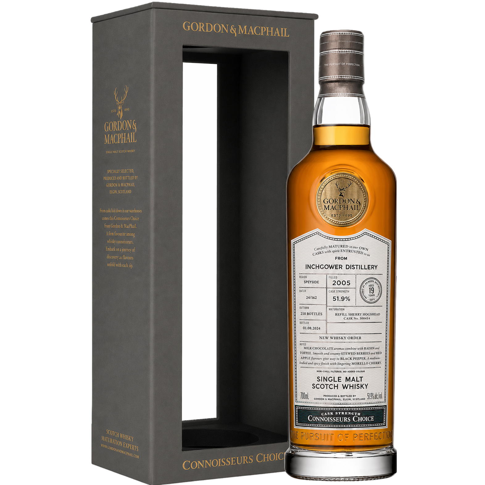 Gordon & Macphail Connoisseur's Choice Inchgower 19 Year Old 2005 #300414