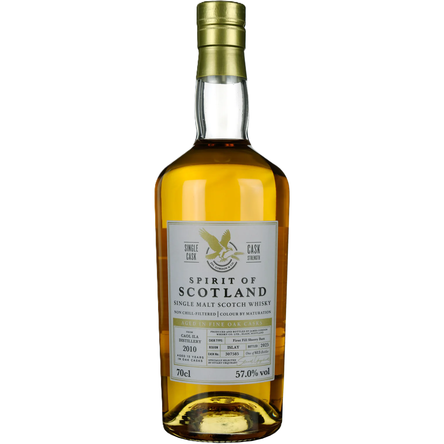Gordon & Macphail Spirit of Scotland Caol Ila 2010 Cask No. 307585