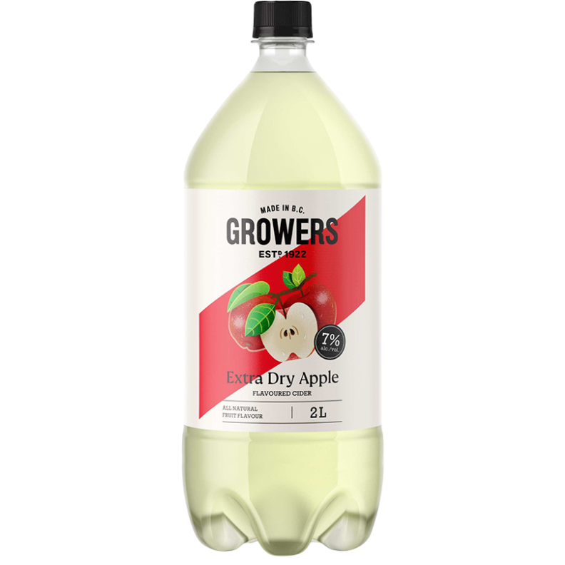 Growers Extra Dry Apple 2L