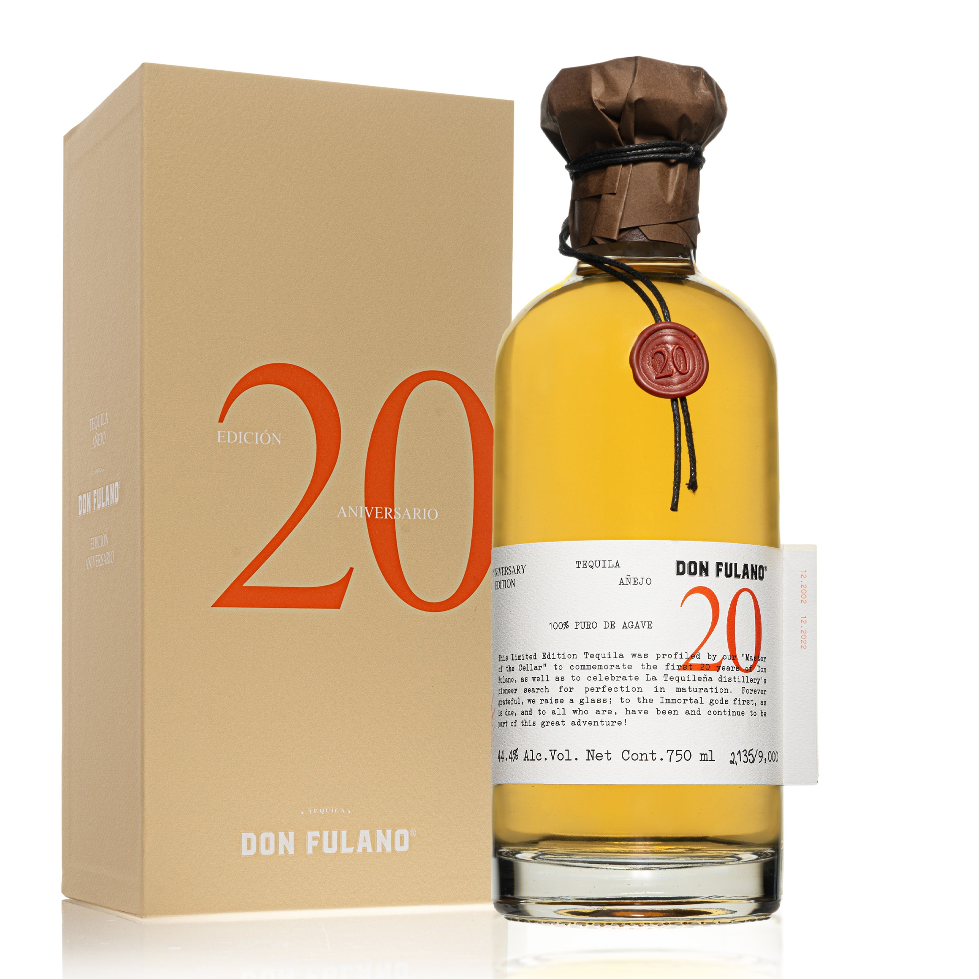 Don Fulano 20 Aniversario Anejo Tequila