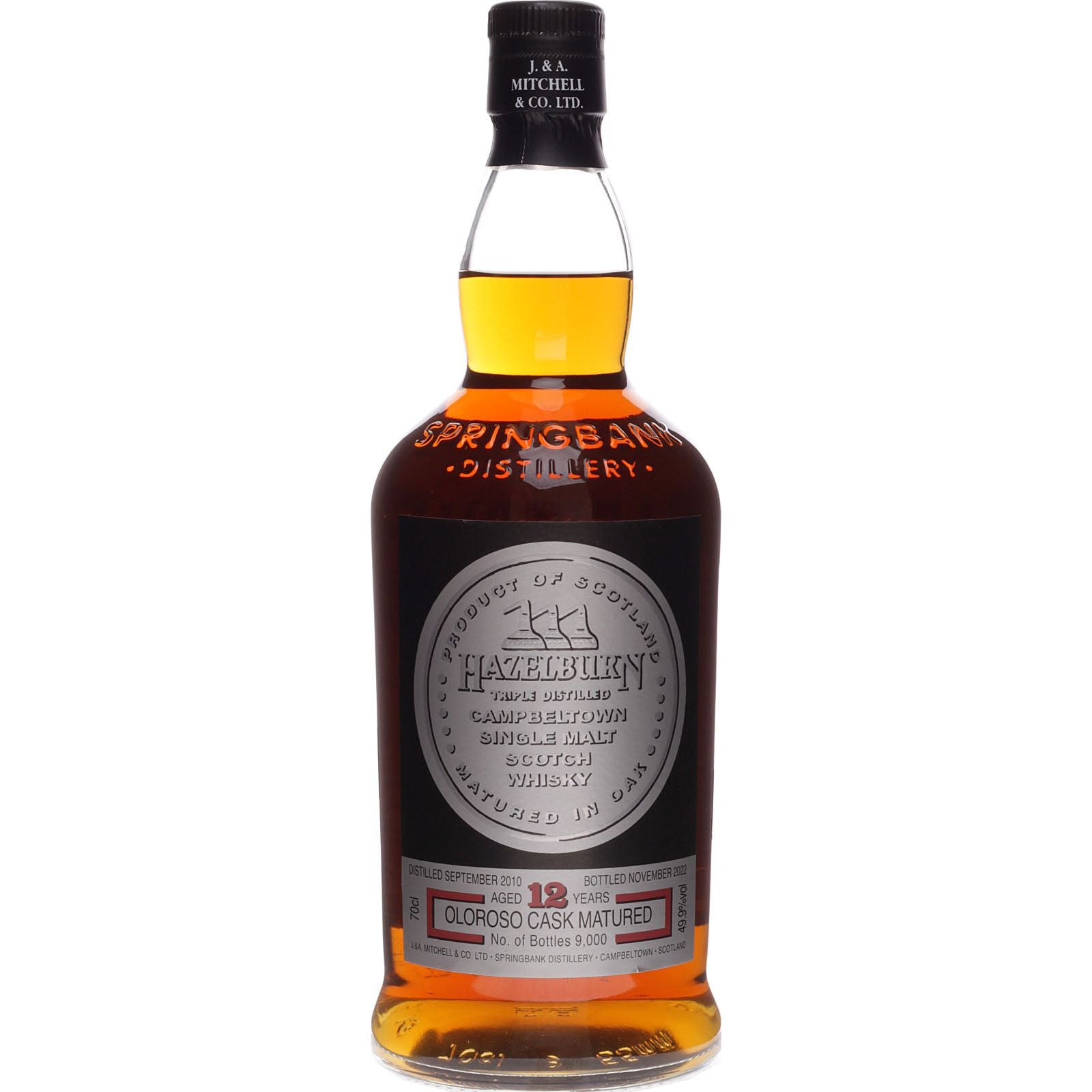 Hazelburn Sherry Wood 12 Year Old 700ml