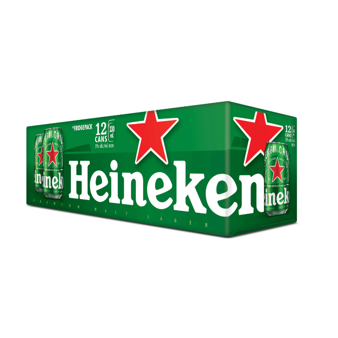 Heineken Lager 12 Cans