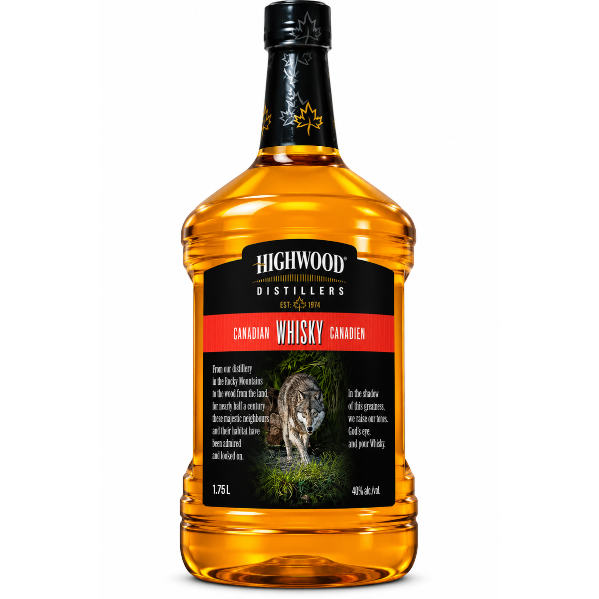 Highwood Pure Canadian Rye 1.75L