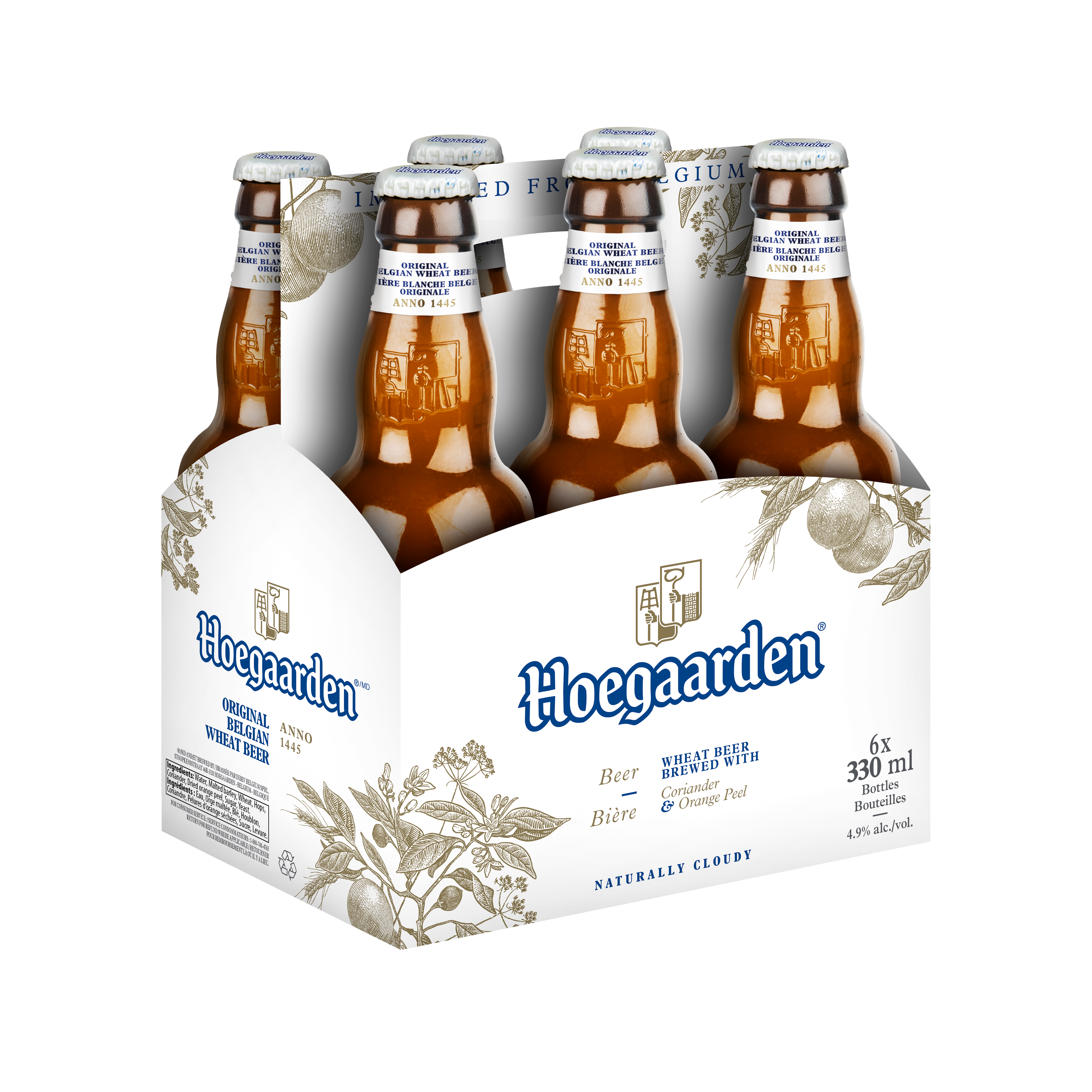 Hoegaarden 6x330ml Bottles