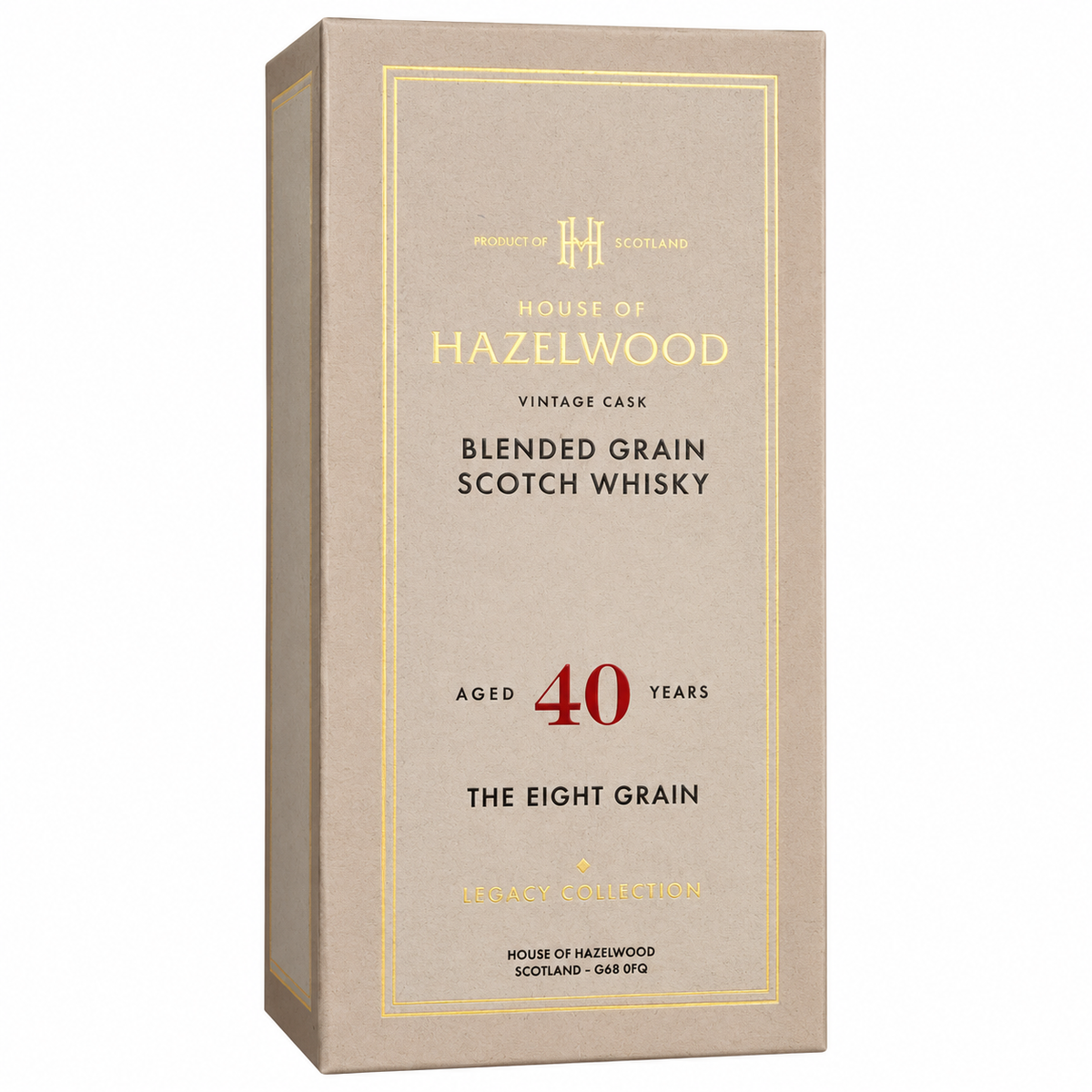 House Of Hazelwood The Eight Grain 40 Year Old