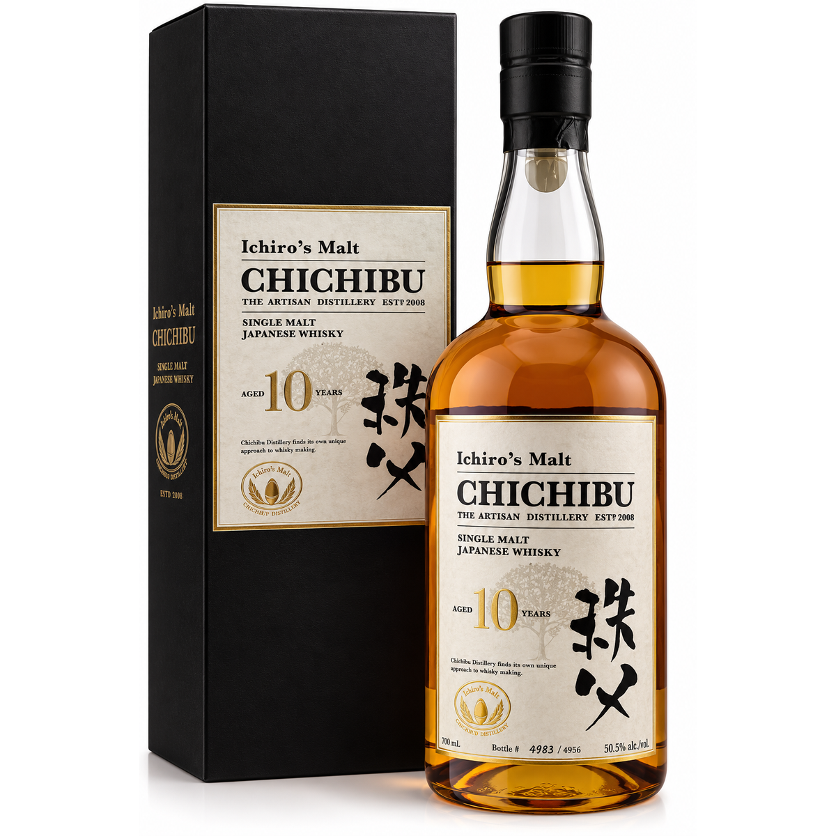 Ichiro’s Malt Chichibu 10 Year Old Japanese Single Malt Whisky
