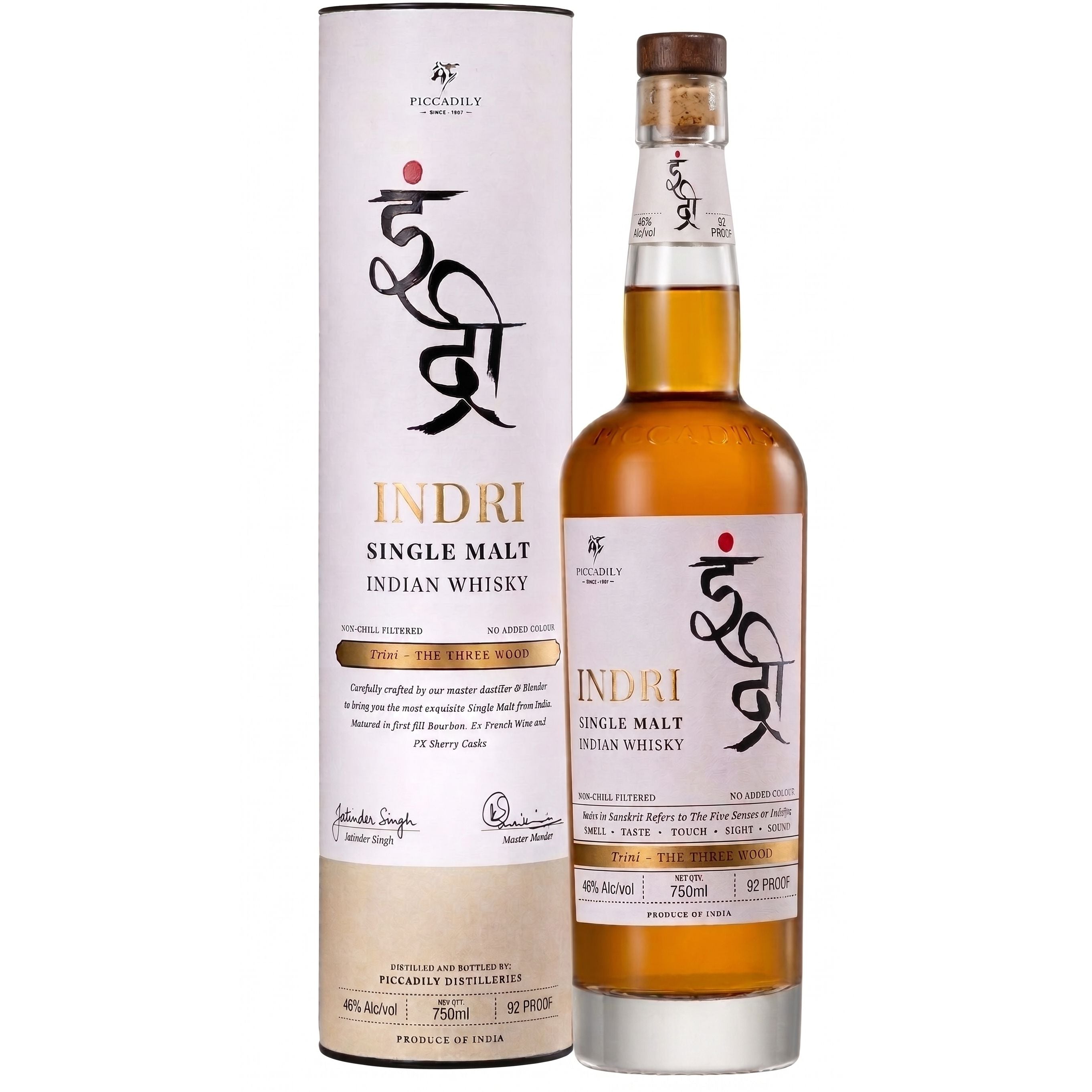 Indri Trini Indian Single Malt 750ml