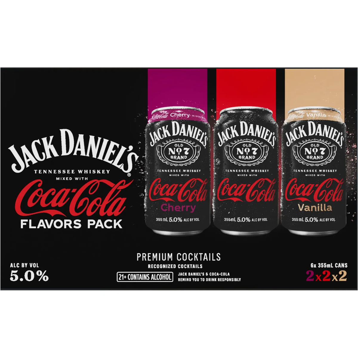 Jack Daniels & Coca-Cola Variety Pack