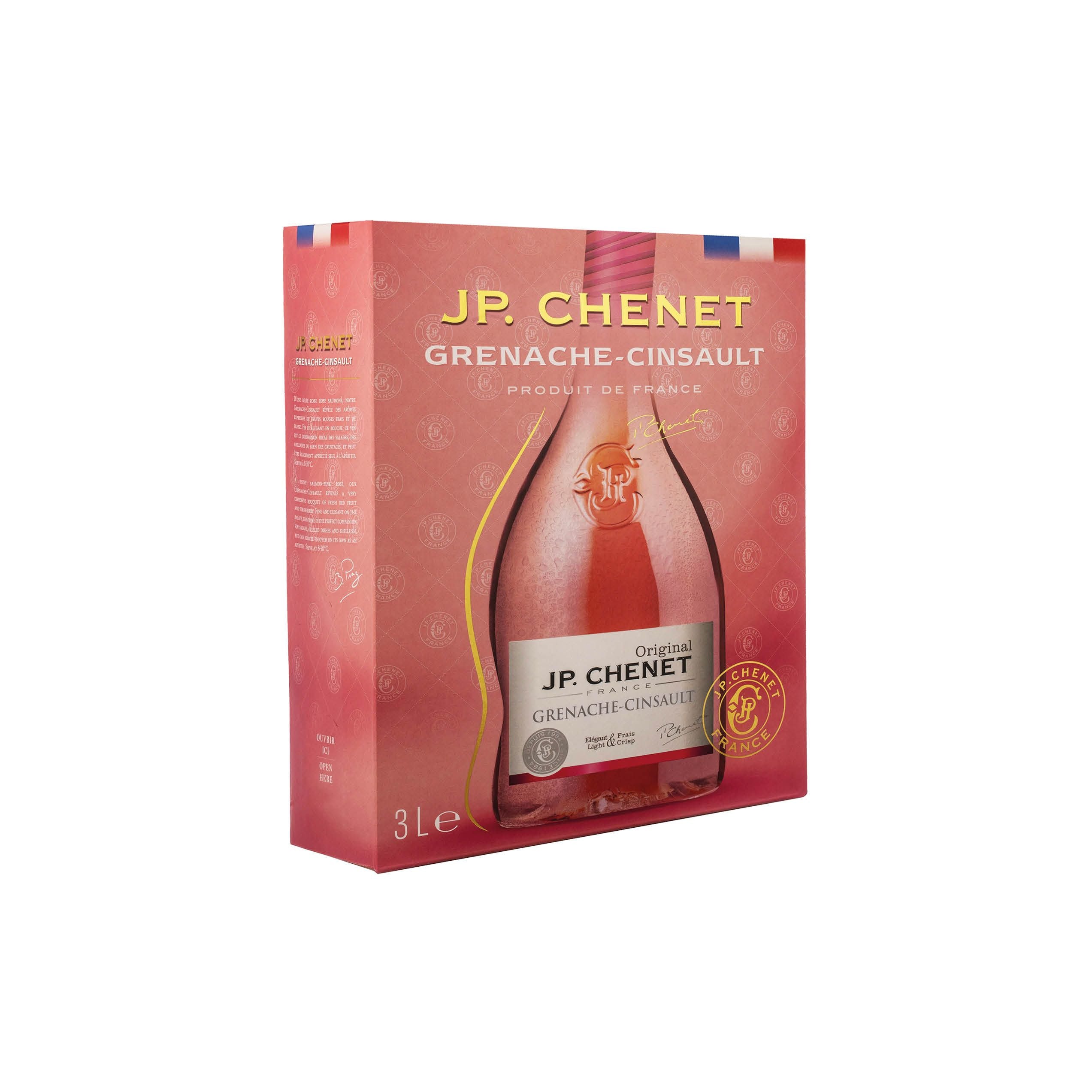 JP Chenet Grenache Cinsault Rose 3L Bag in Box