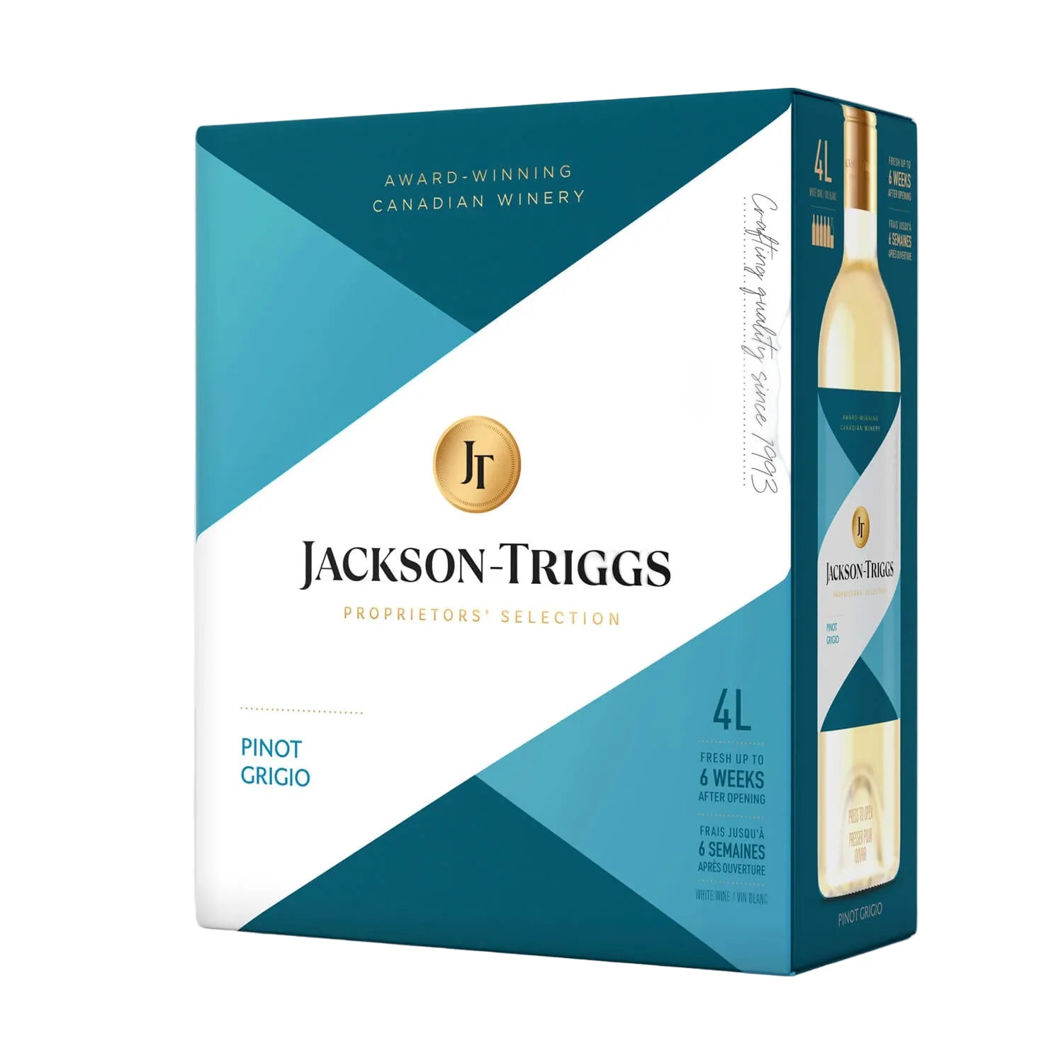 Jackson Triggs Pinot Grigio 4L Bag in Box