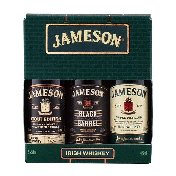 Jameson Irish Whiskey Gift Pack 3 x 50ml