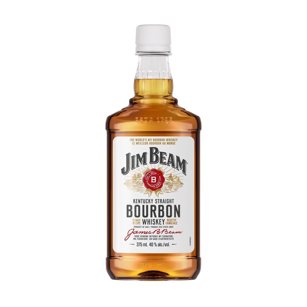 Jim Beam White Label Kentucky Straight Bourbon 375ml
