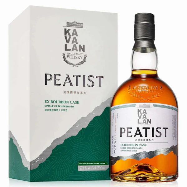 Kavalan Peatist Ex-Bourbon Cask Finish Taiwanese Single Malt