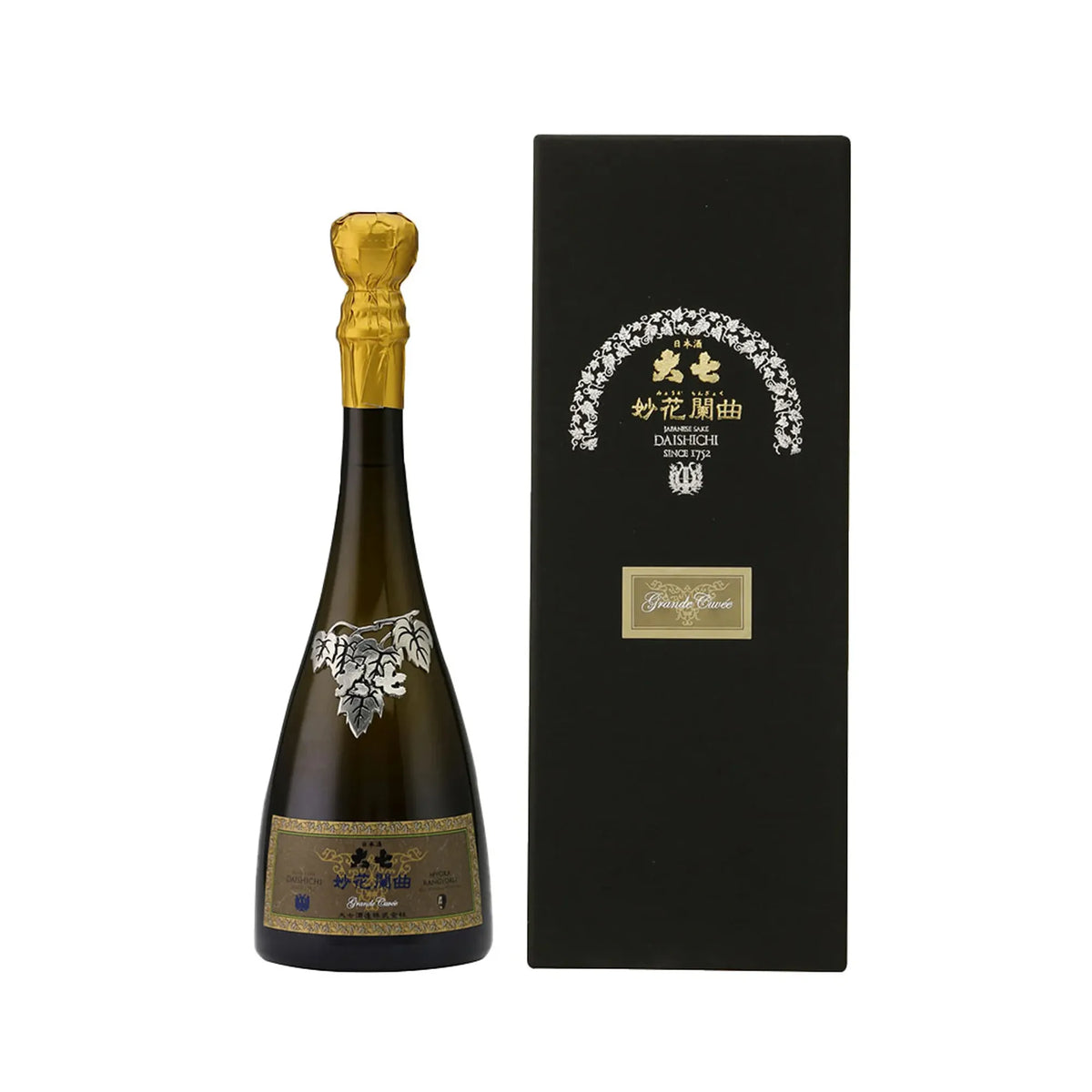 Kokuryu Myoka Rangyoku Grand Cuvee Junmai Daiginjo Sake box