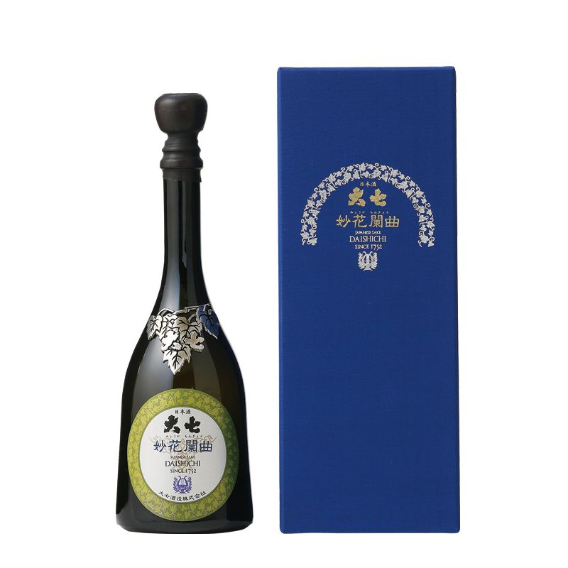 Kokuryu Myoka Rangyoku Junmai Daiginjo Genshu Sake box