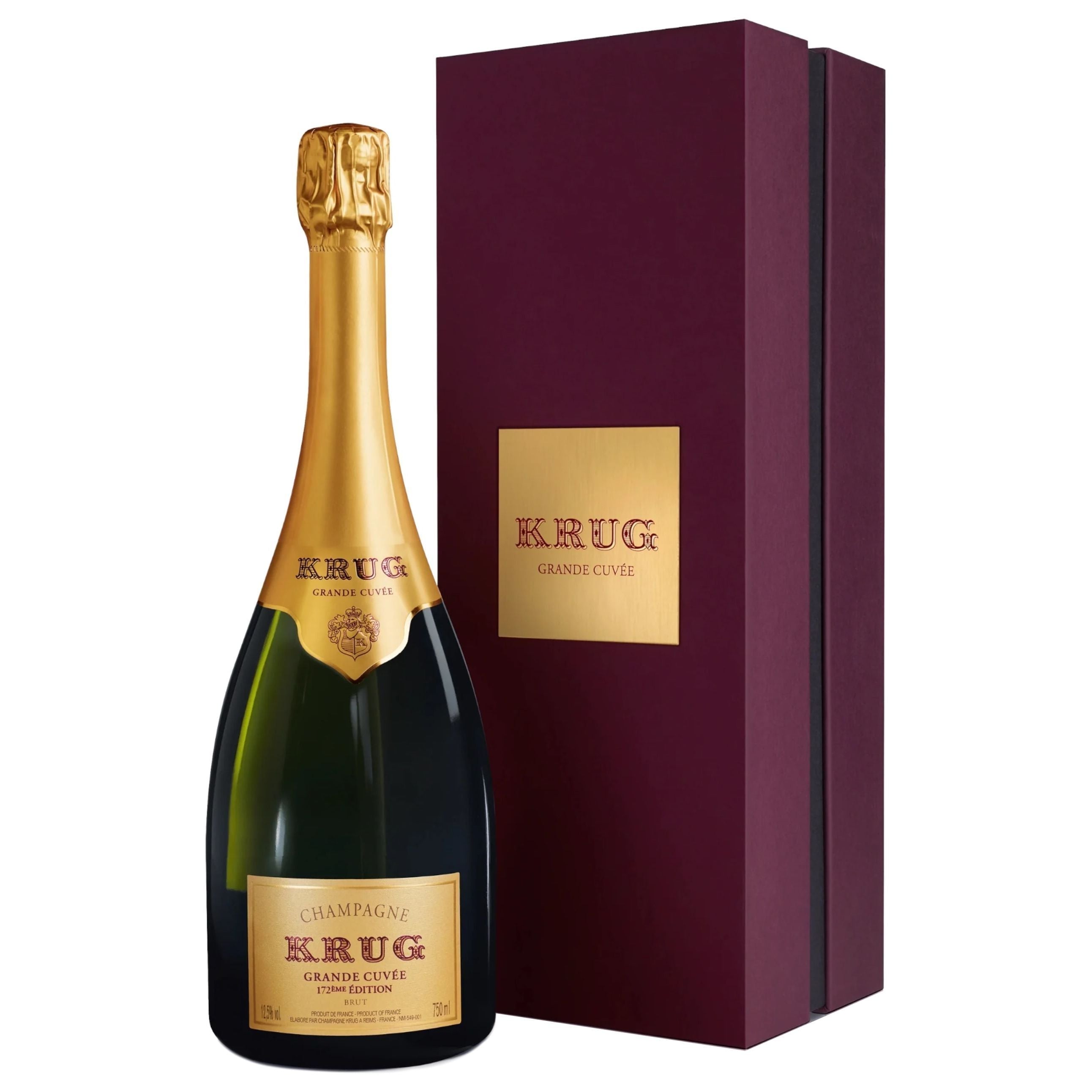 KRUG Grande Cuvée 172ème Édition 750ml Krug Grande Cuvee Brut 172eme Edition – BSW Liquor