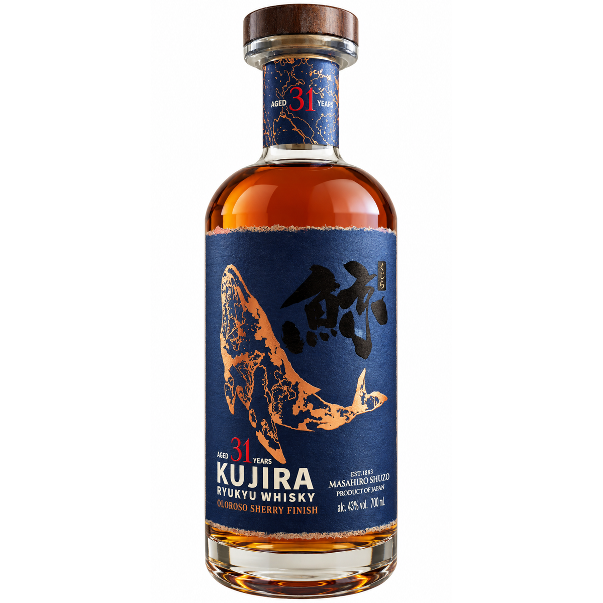 Kujira 31 Year Old Single Grain Ryukyu Whisky