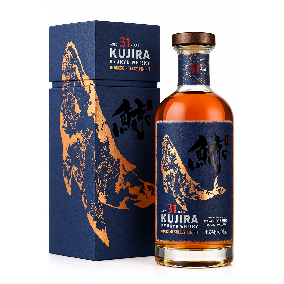 Kujira 31 Year Old Single Grain Ryukyu Whisky