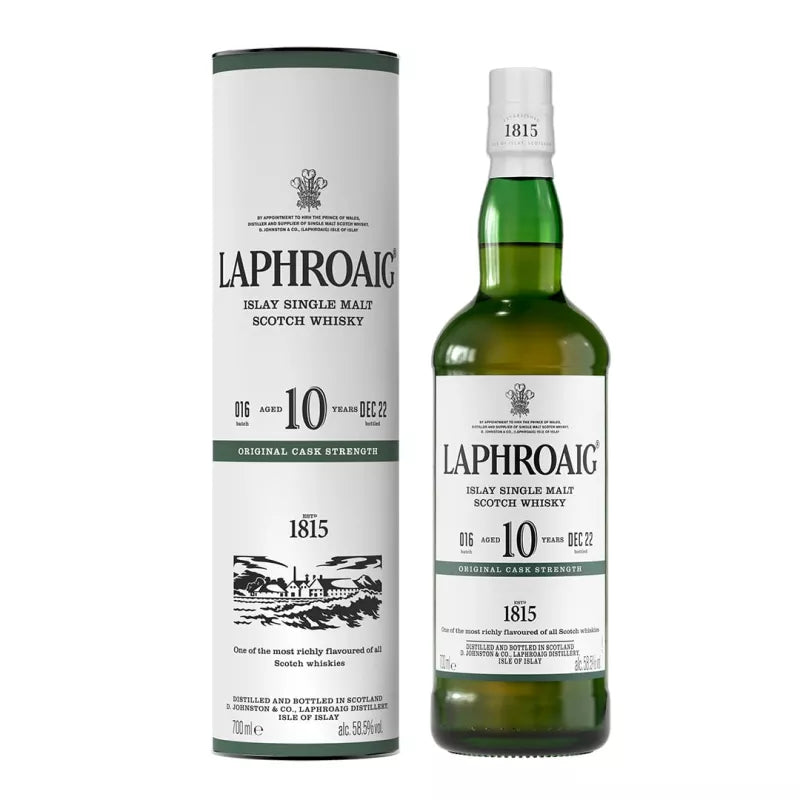 Laphroaig 10 Year Old Cask Strength Batch 16 58.5% ABV – BSW Liquor