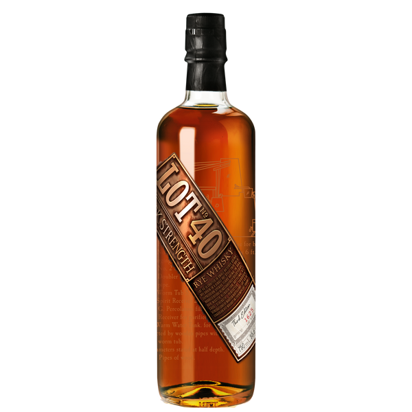 Lot No. 40 Cask Strength Third Edition bottle