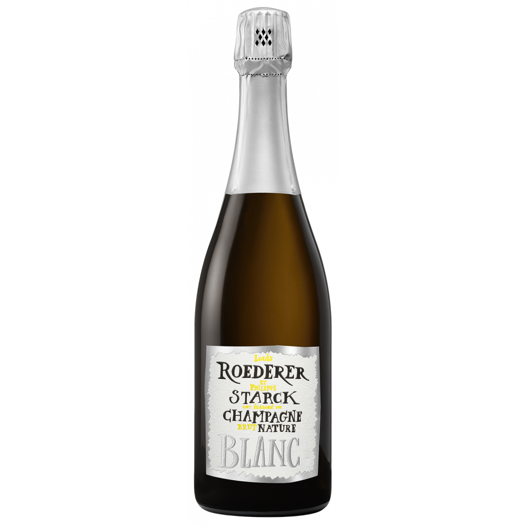 Louis Roederer et Phillipe Starck Brut Nature Blanc