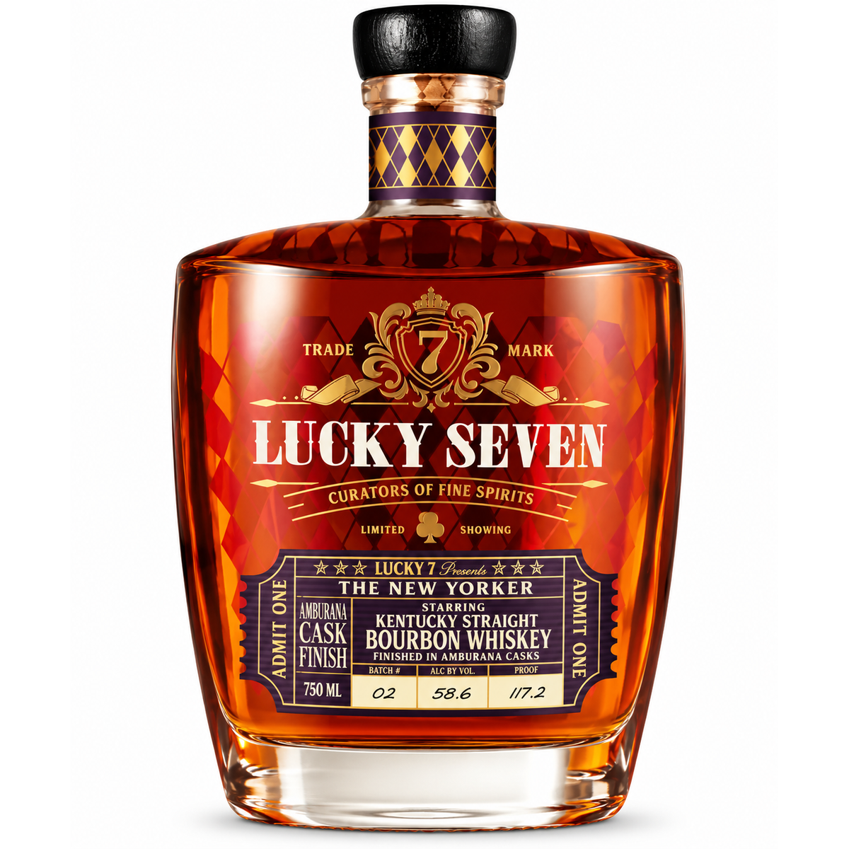 Lucky Seven The New Yorker-Amburana Cask Finished Bourbon