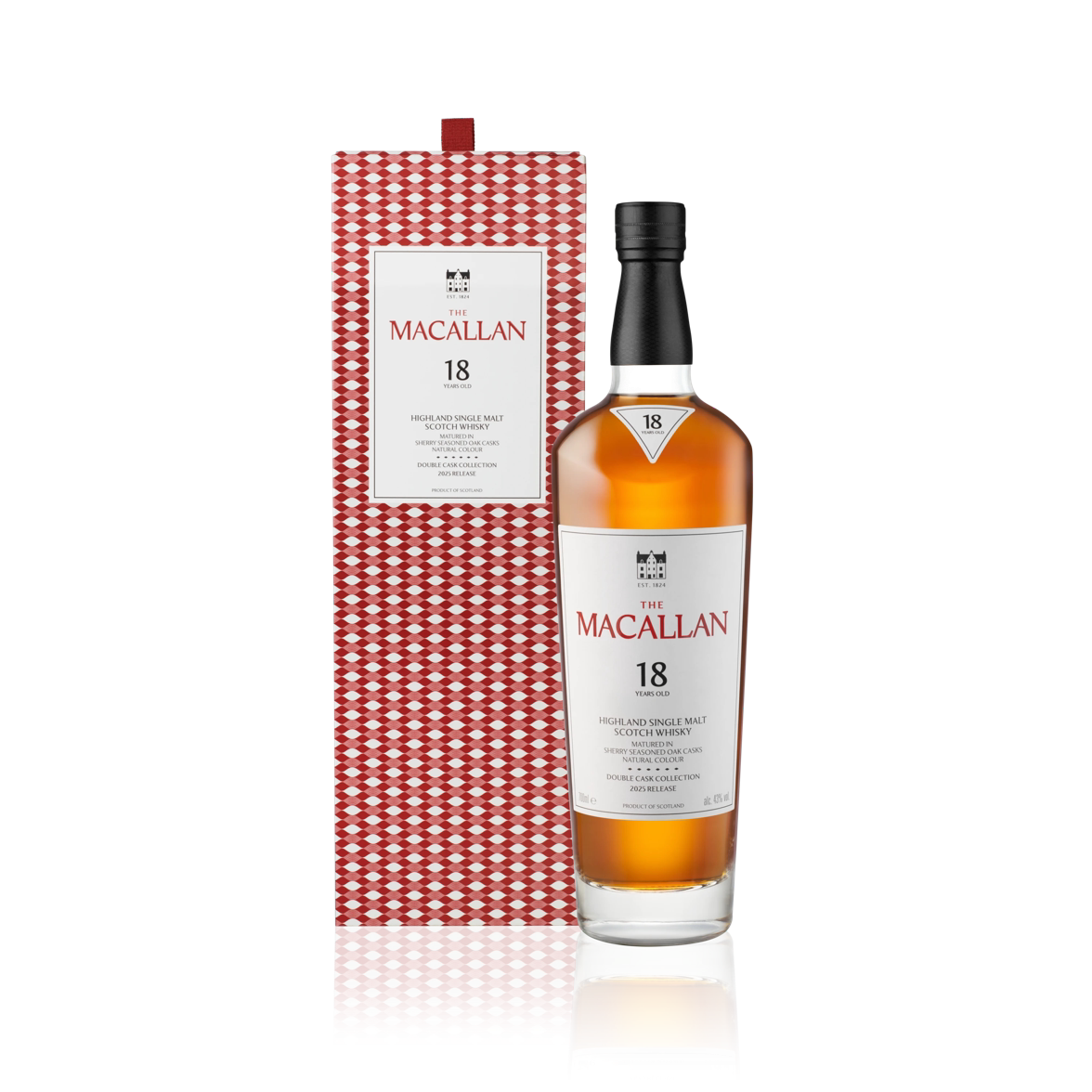 The MACALLAN 18 YEARS OLD DOUBLE CASK① The Macallan 18 year old Double Cask | 750 ml Bottle