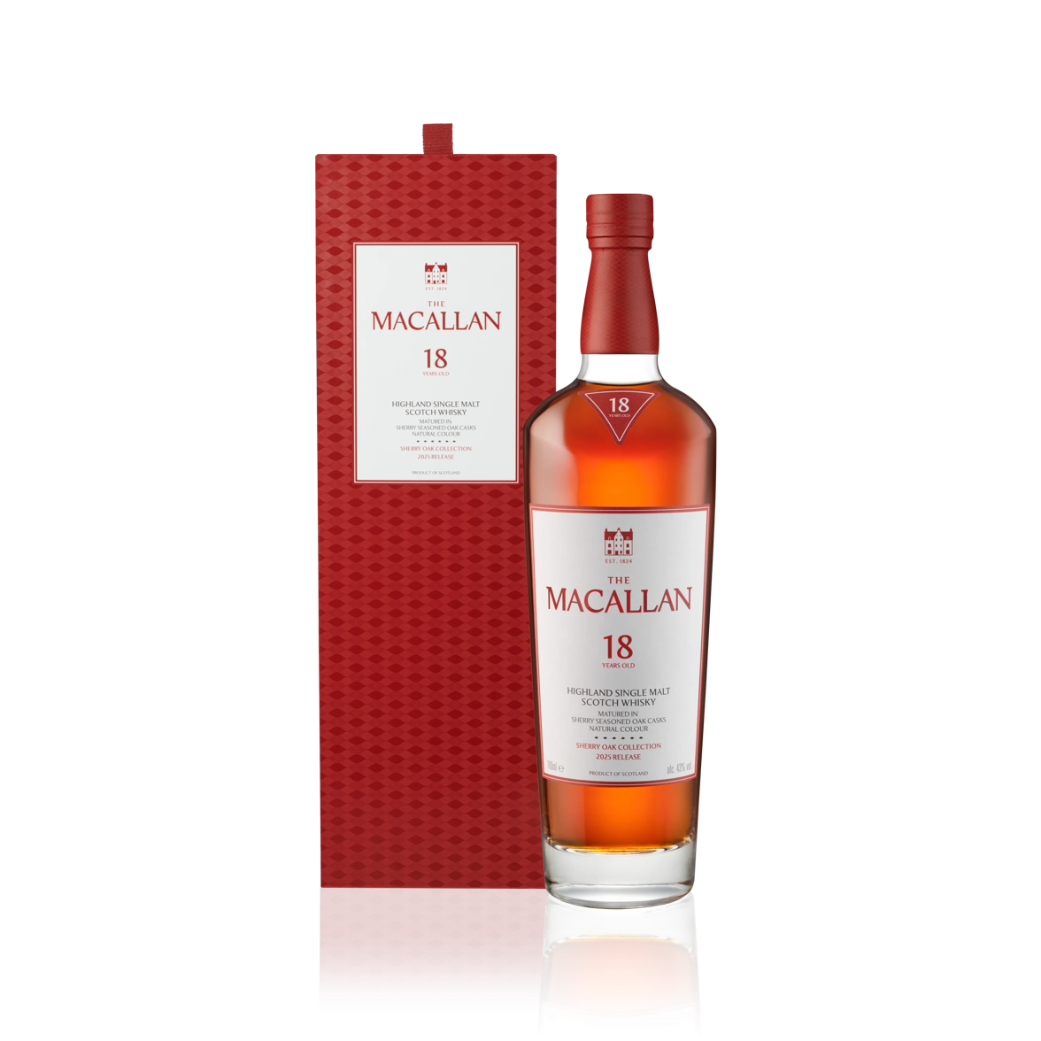 ウイスキー The Macallan 18 Years Old Sherry 700ml The Macallan 18 Year Old Sherry Cask – BSW Liquor