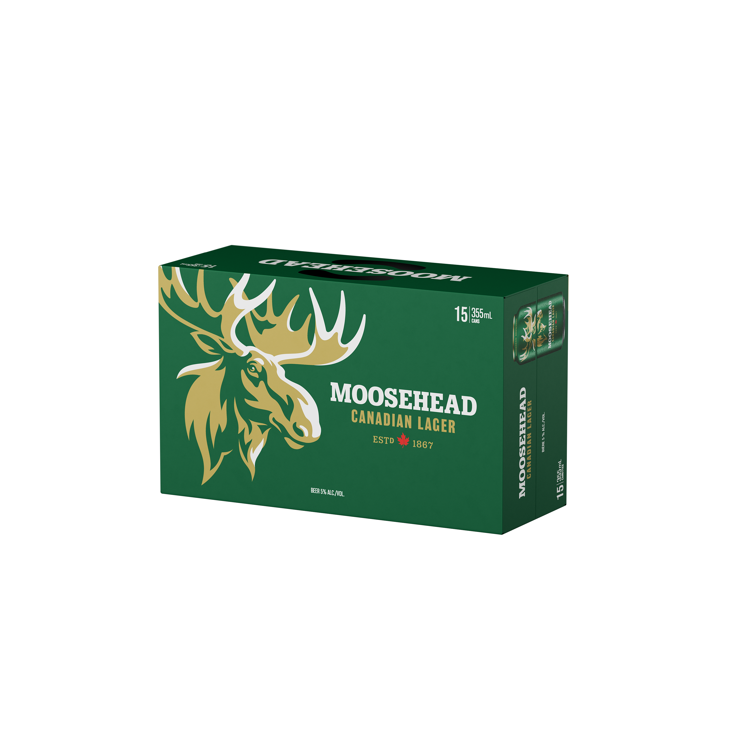 Moosehead Lager 15 Cans
