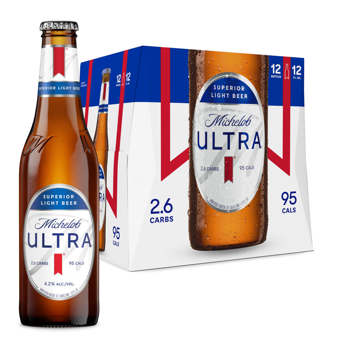 Michelob Ultra 12 Bottles