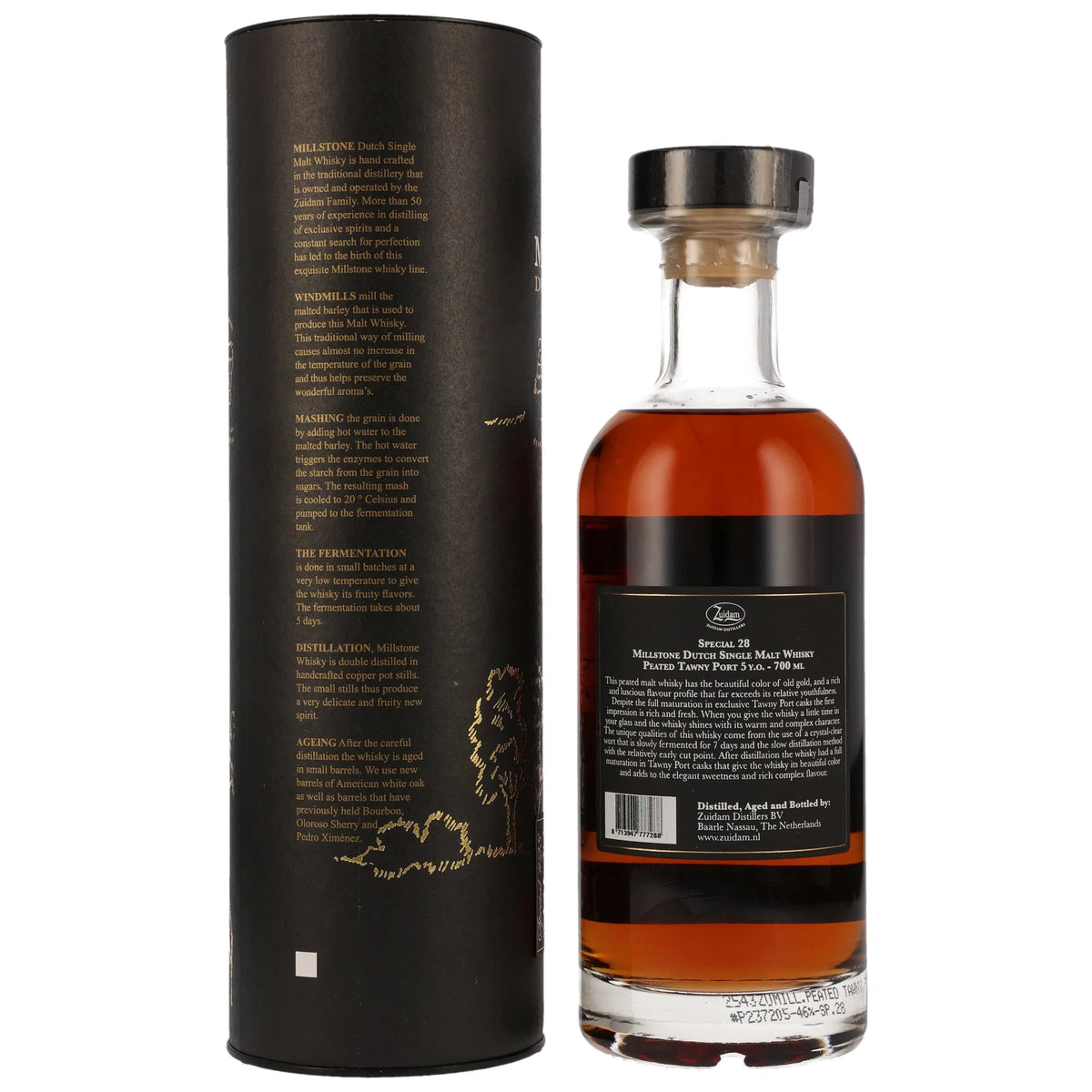 Millstone Special #28 5 Year Old Peated Tawny Port Dutch Single Malt Whisky