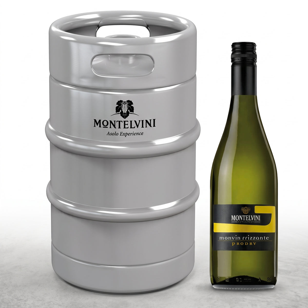 Montelvini Monvin Frizzante ProDry 20L Keg