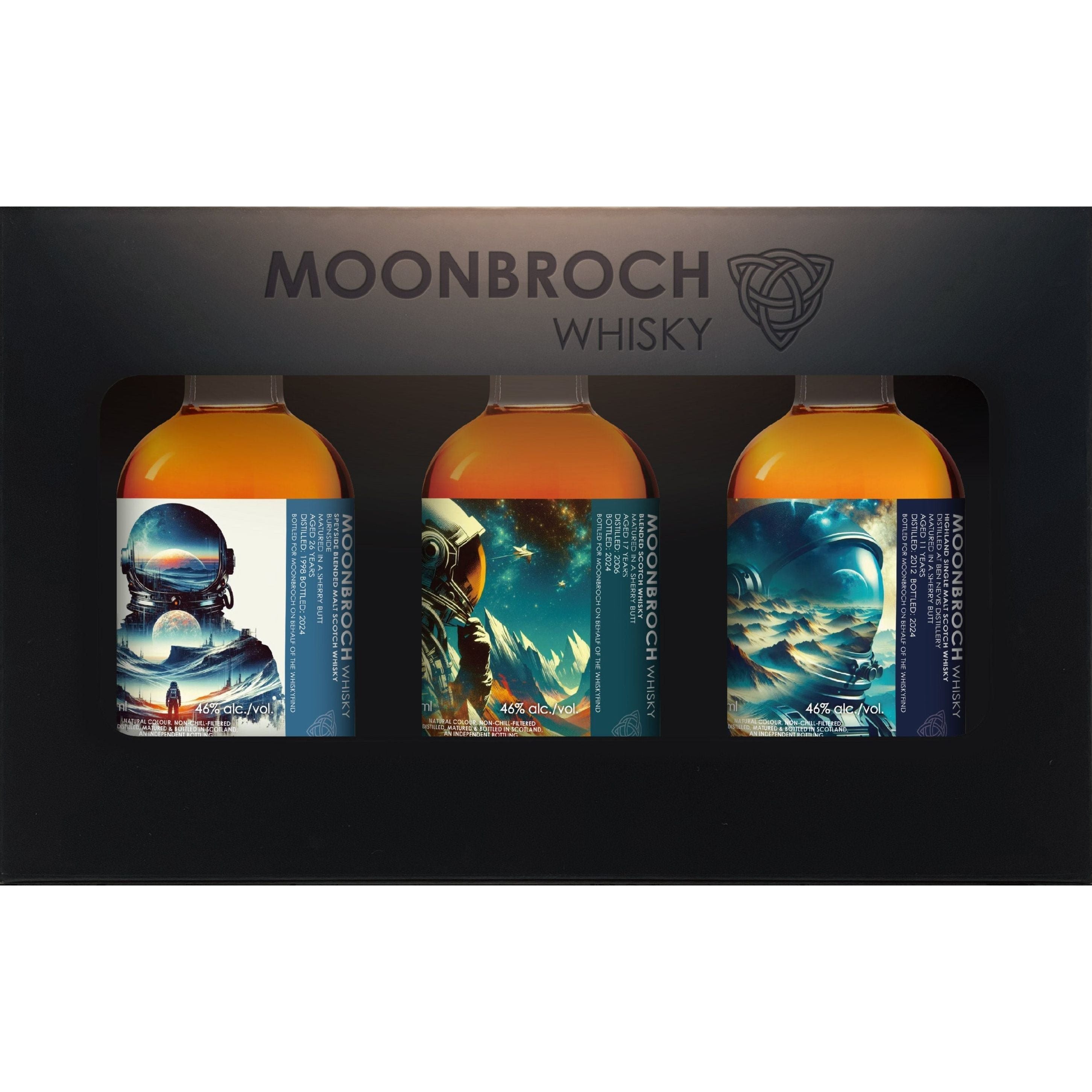 Moonbroch Sherry Casks Gift Pack 3x200ml