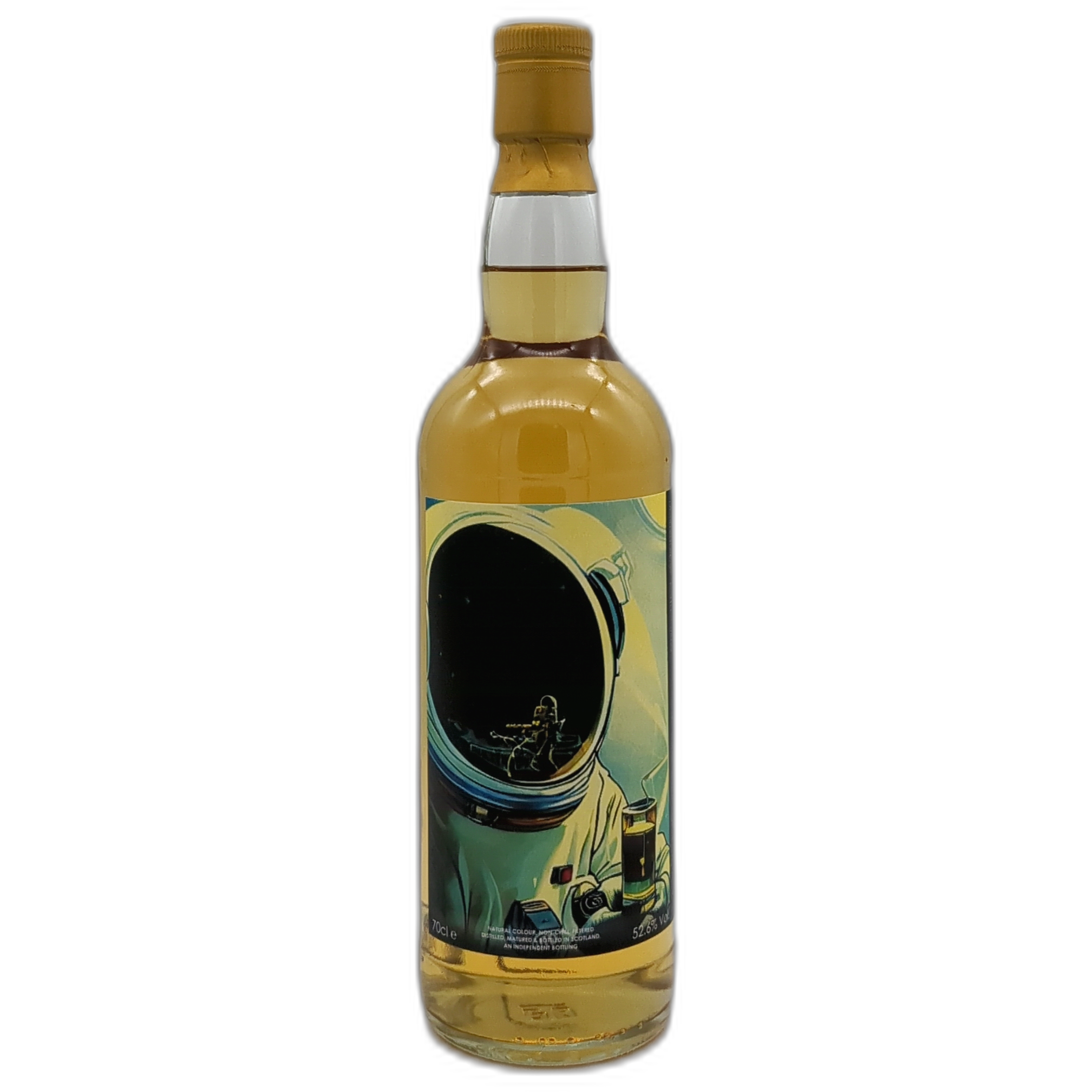 Moonbroch Spaceman Glen Elgin 2009 12 Year Old 52.6% ABV