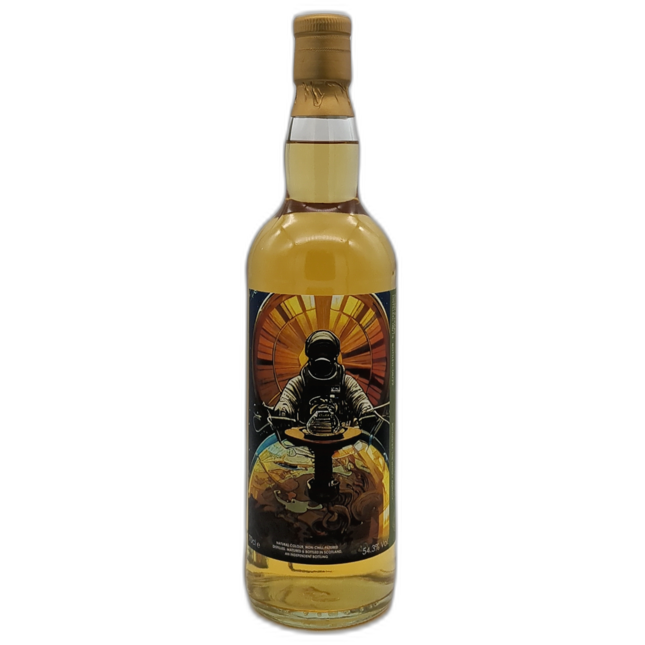 Moonbroch Spaceman Glen Moray 2013 9 Year Old 54.3% ABV