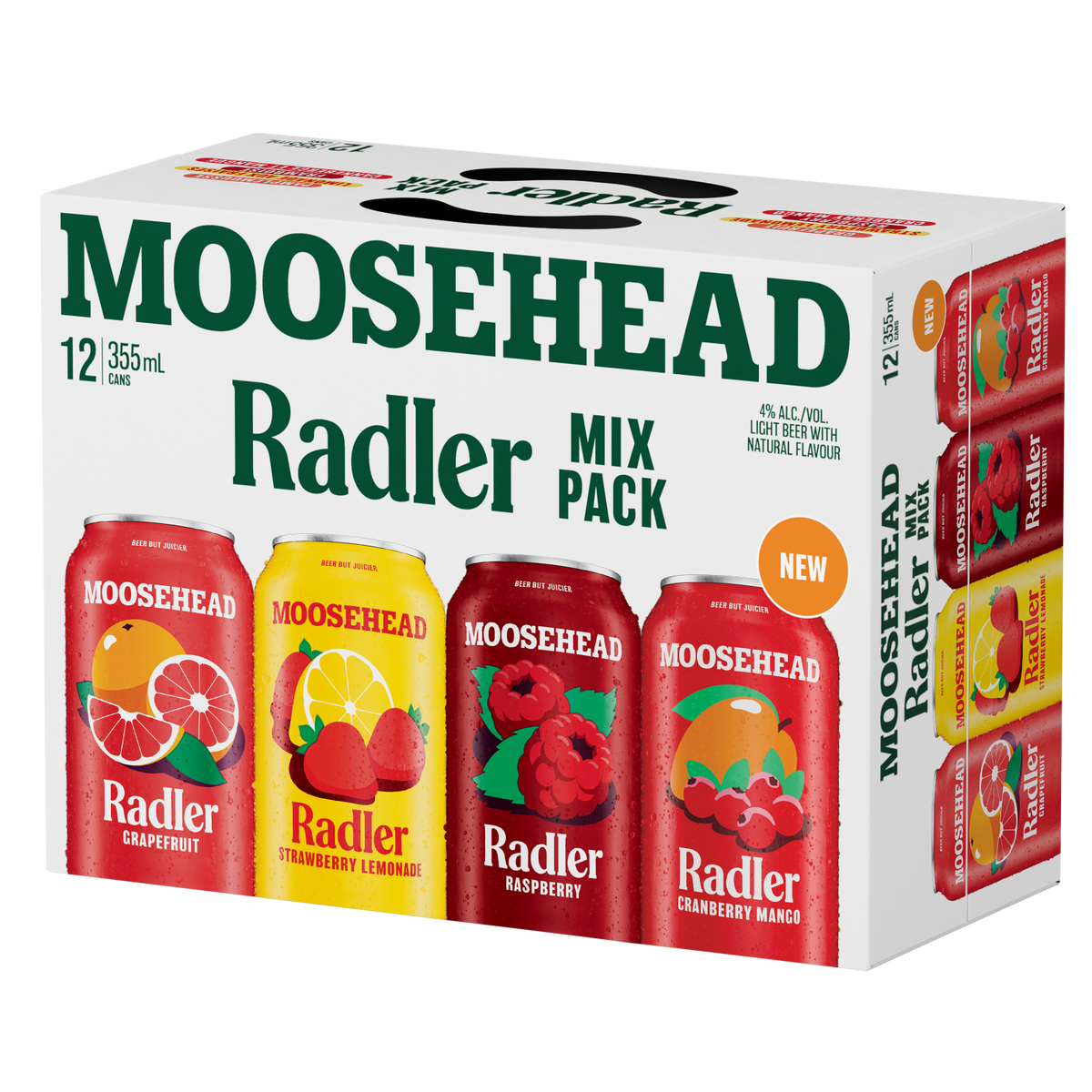 Moosehead Radler Variety Pack 12 Cans