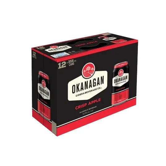 Okanagan Cider Crisp Apple 12 Cans