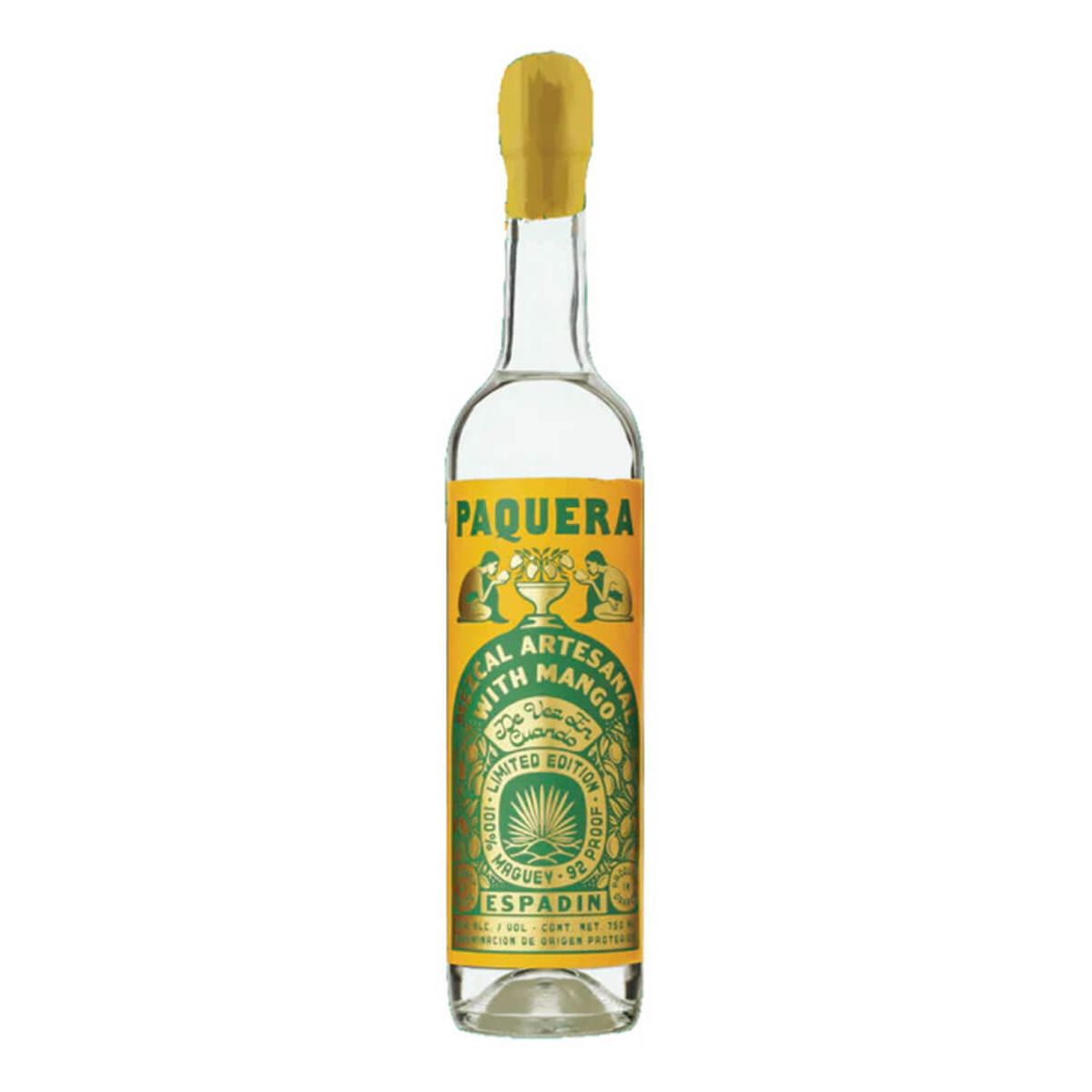 Paquera Mango Espadin Mezcal Artesanal