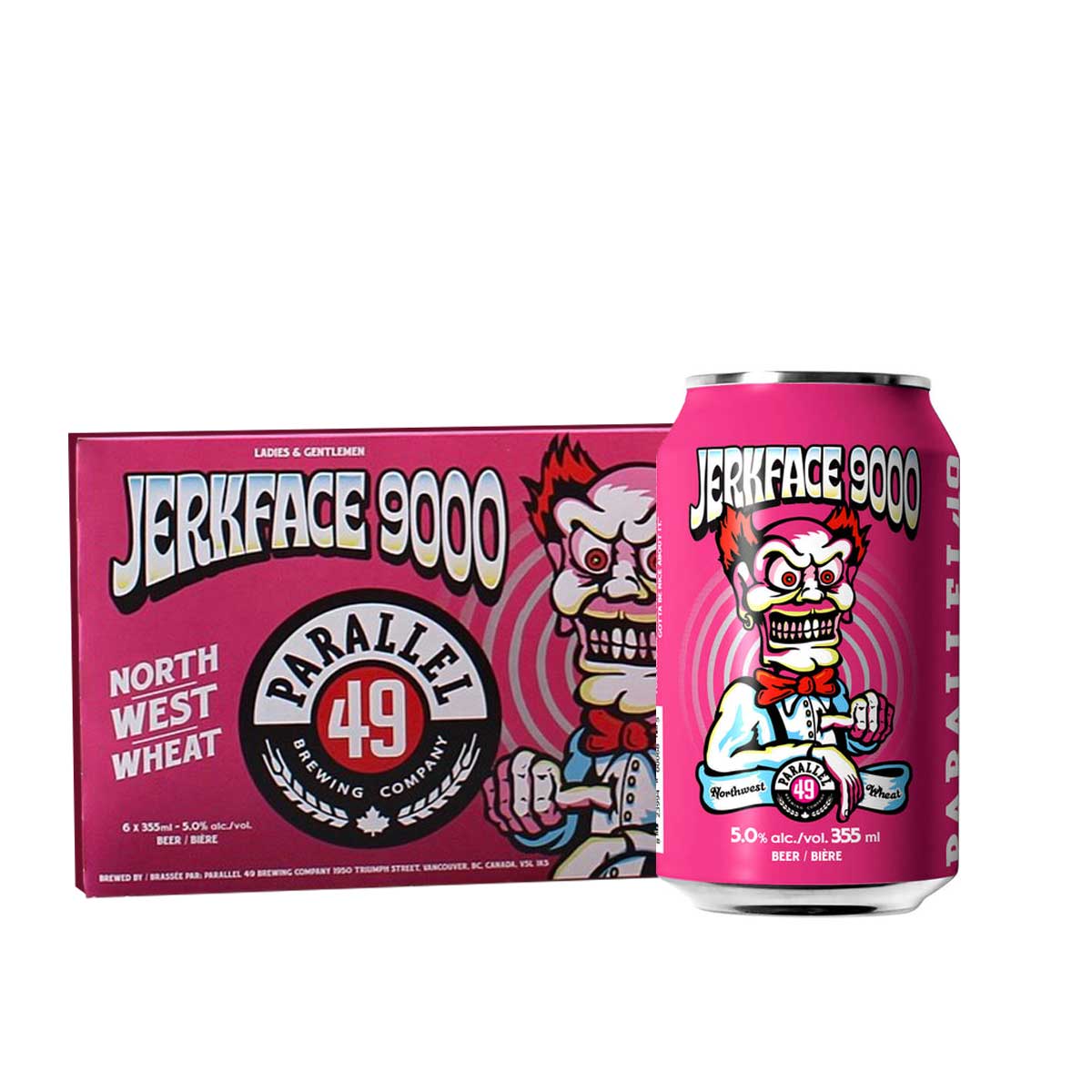 Parallel 49 Jerkface 9000 Wheat Ale 6 Cans